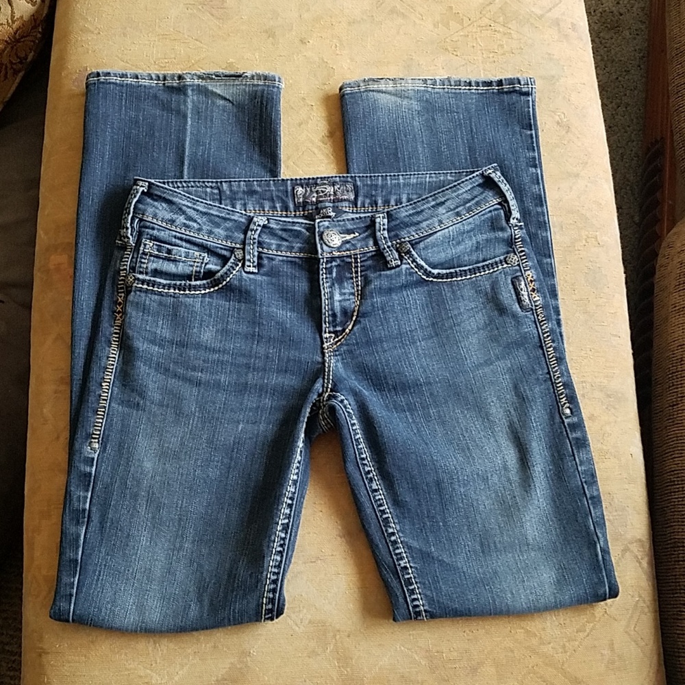 Silver jeans